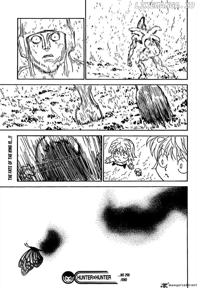 Hunter x Hunter, Chapter 298 image 18